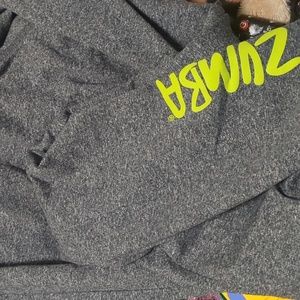Zumba jersey stretch grey pants